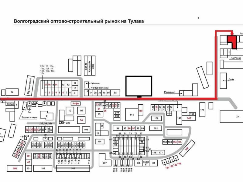 Схема рынка привоз