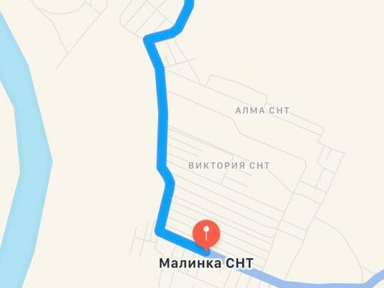 Снт малинка волгоград карта