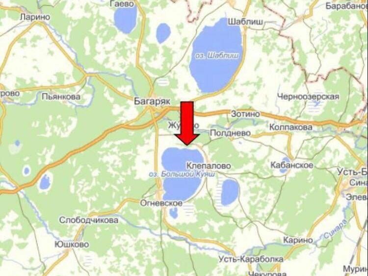 Большой куяш карта
