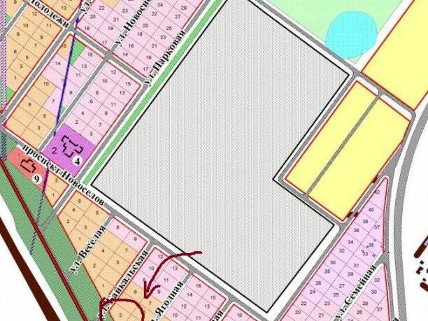 Поселок садовый новосибирск карта