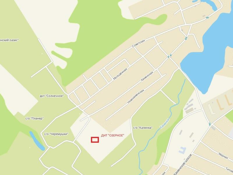 Село каменка новосибирская область карта