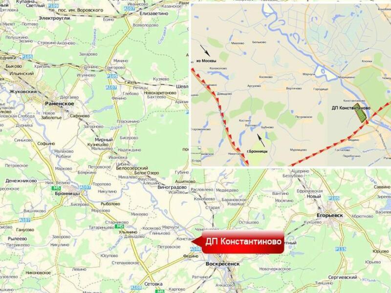 Карта константиново сергиев посад