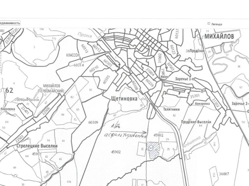 Карта михайлова рязанской
