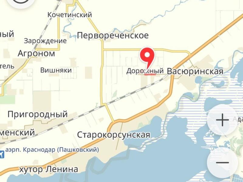 Карта станица васюринская краснодарский край