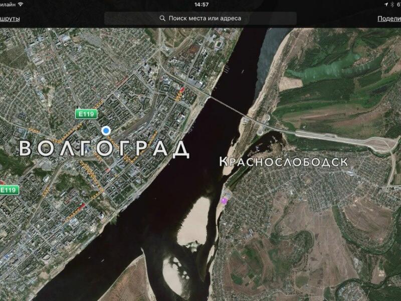 Краснослободск карта волгоград