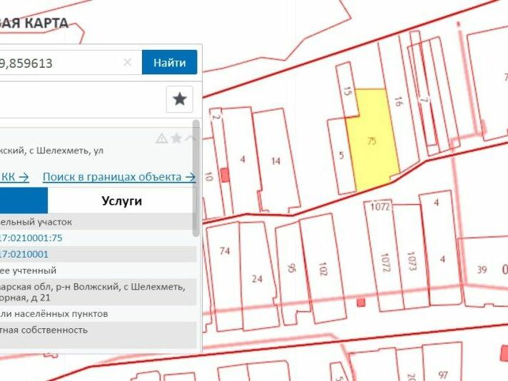 Самарская область волжский карта
