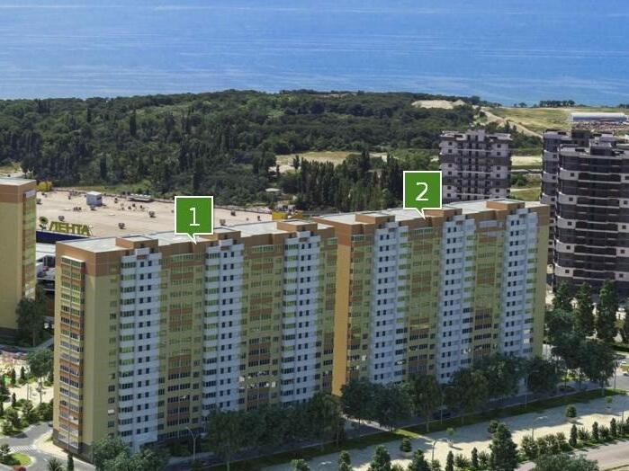 Посейдон ул мурата ахеджака 10а фото Купить 2-комнатную квартиру, 67 кв. м., Новороссийск, цена 3052000 руб., № 77242