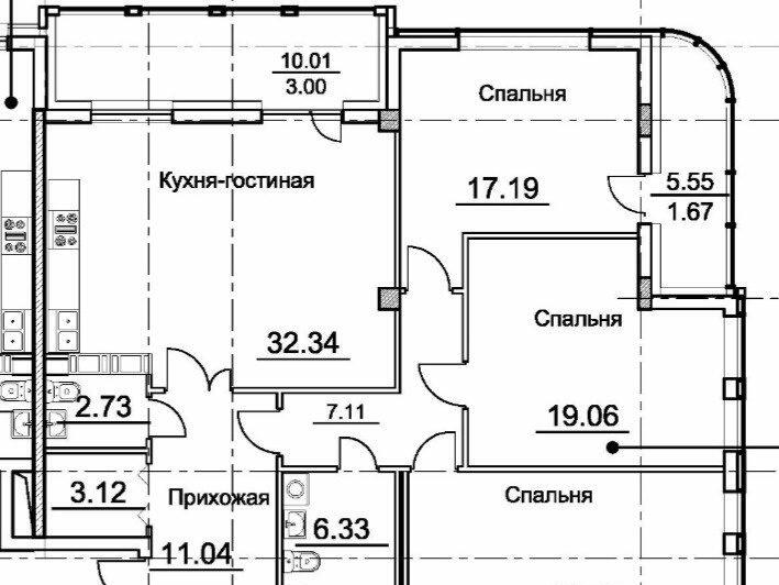Купить Трехкомнатную Квартиру В Спб Дыбенко