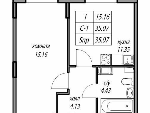 Купить Студию В Юнтолово Вторичка