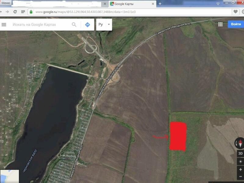 Черновское водохранилище самара карта